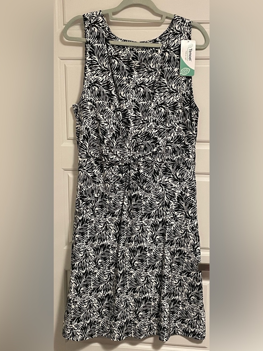 NWT Lands End Knotted Tencel Dress